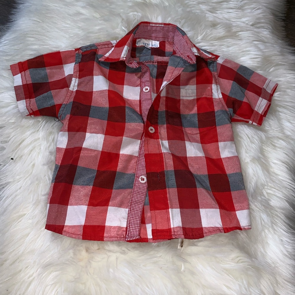 Boys button up